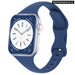 Silicone Elastic Loop Strap For Apple Watch