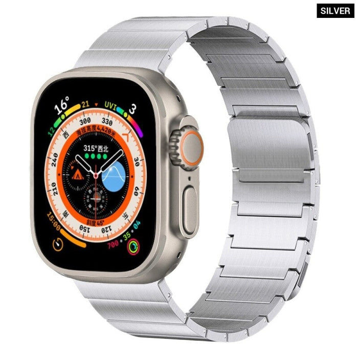 Stainless steel Magnetic Loop Bracelet Band For Apple Watch