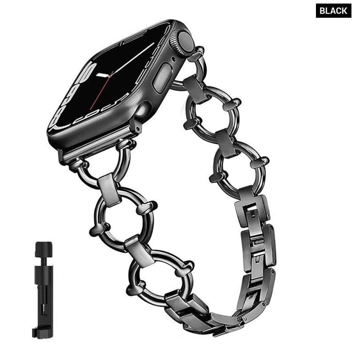 Metal Jewelry Chain Band Strap For Apple Watch