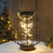 Metal Battery Powered Led Hanging Lamp For Home Decor