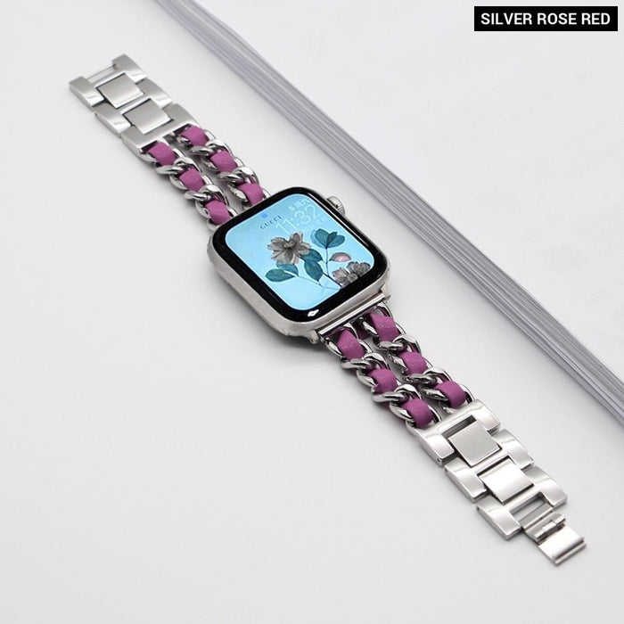 Luxury Style Steel Strap For Apple Watch