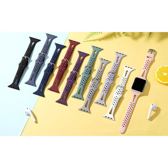 Soft Silicone Strap Bracelet Correa Band For Apple Watch