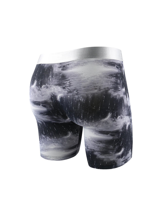 Pack Of 5 Mens Printed Ice Silk Anti Wear Leg Block Sports Running Underwear