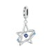 Womens 925 Sterling Silver Dreamy Star Pendant Beads Shiny