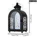 Metal Candle Holder Memorial Lantern For Loved Ones