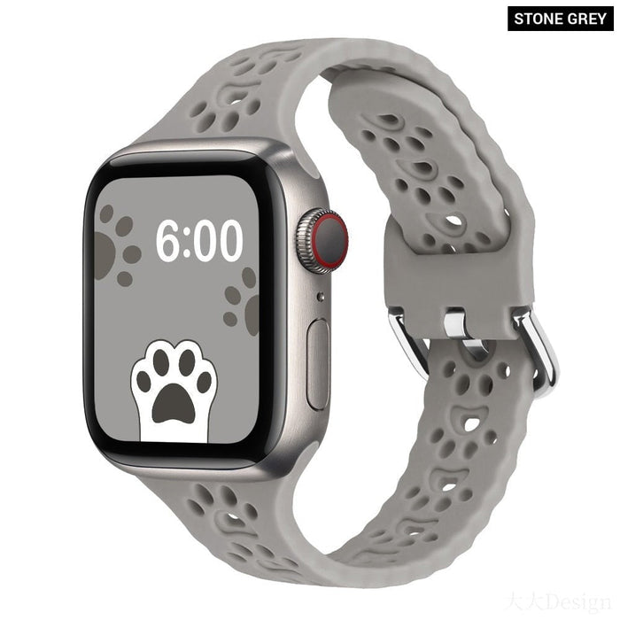 Narrow Thin Silicone Band for Apple Watch