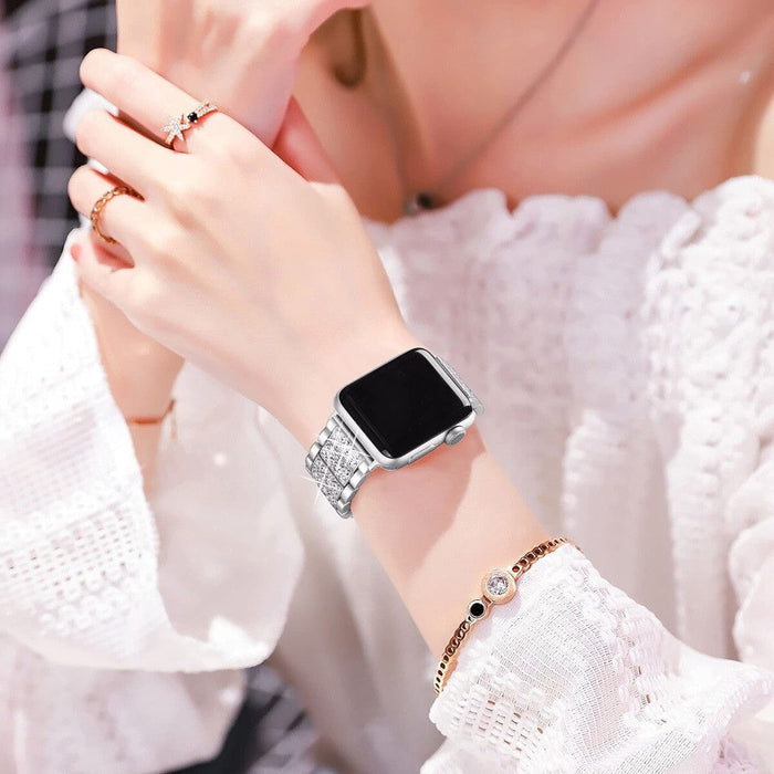 Jewelry Diamond Chain Strap For Apple Watch