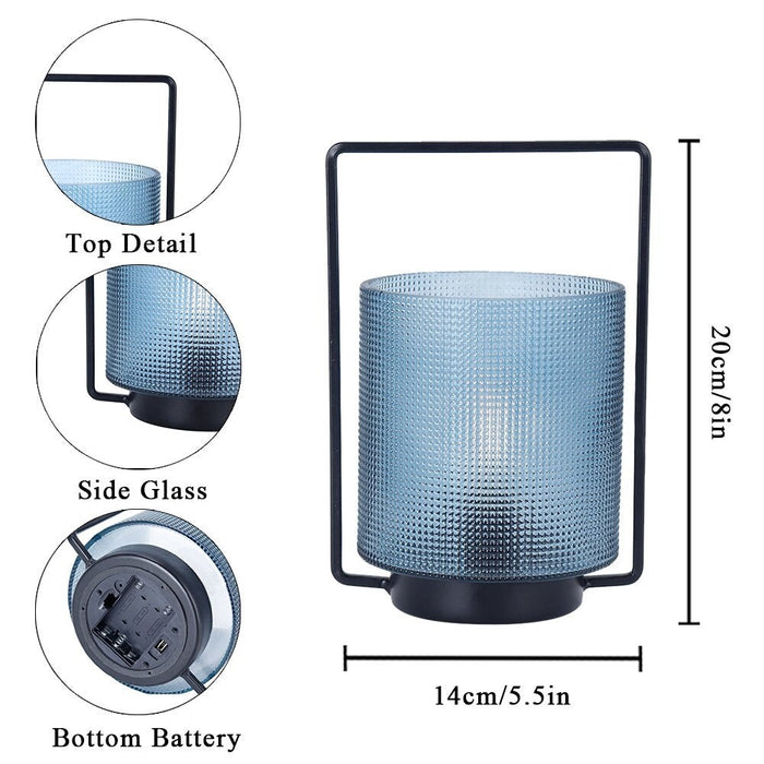 Protable Cordless Battery Operated Led Table Lamp For Home