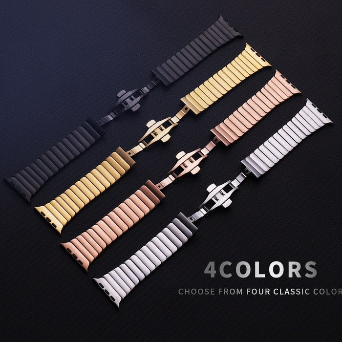 Stainless Steel Metal Bracelet Strap for Apple Watch