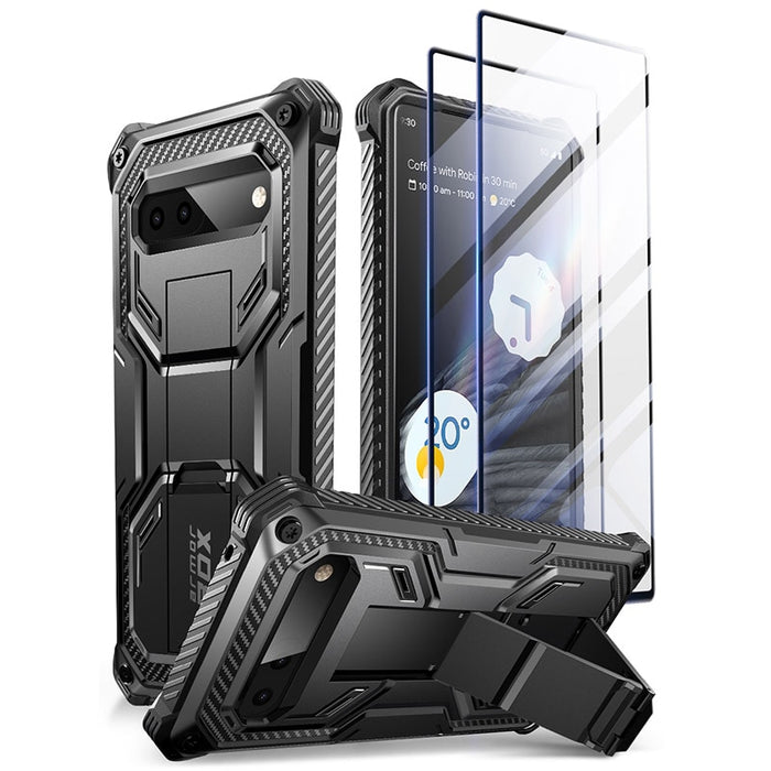 For Google Pixel 7A Case Armorbox Lite Slim Protective Bumper Case with 2Pcs Tempered Glass Screen Protectors