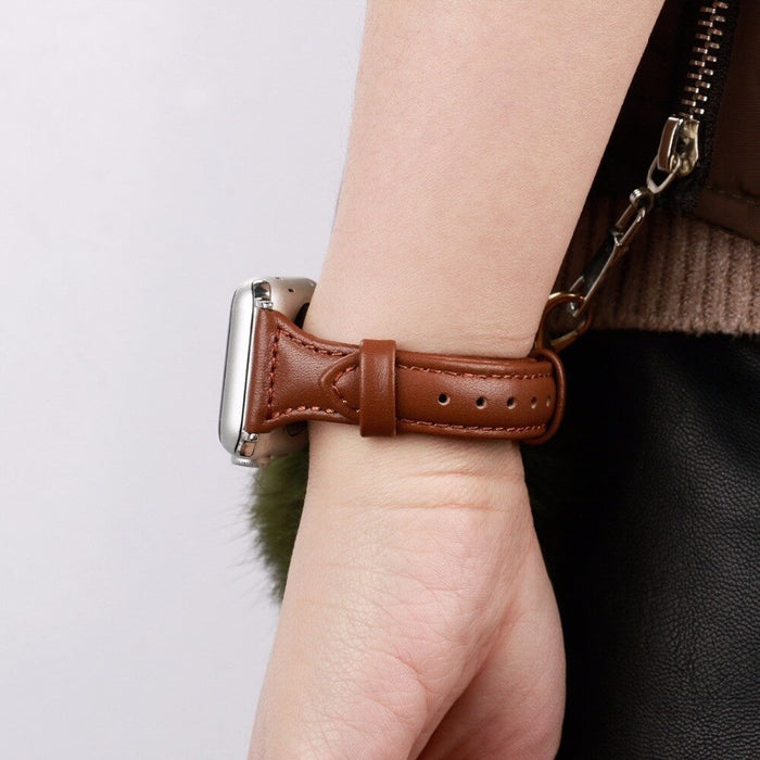 Genuine Leather Women Strap For Apple Watch