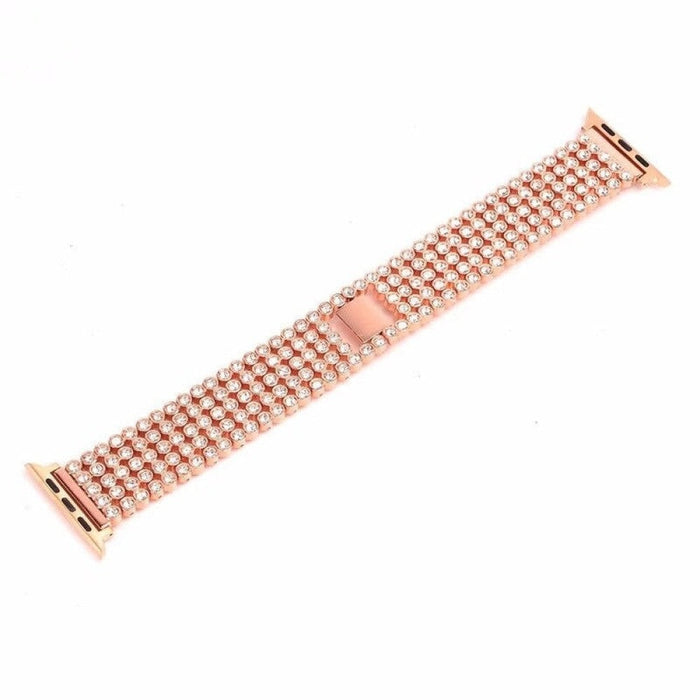 Metal Diamond Correa Band Strap For Apple Watch