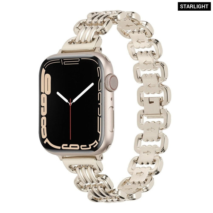 Luxury Steel Watch Strap for Apple Watch