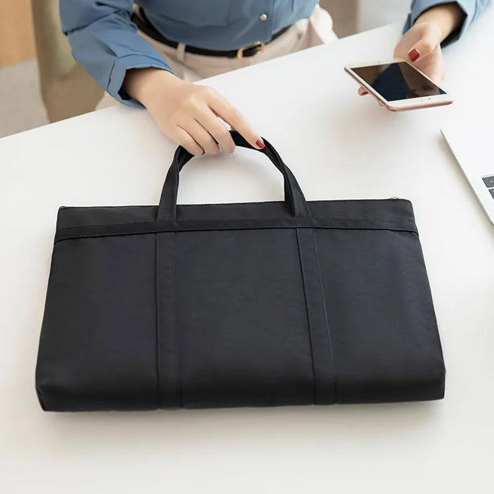 For Macbook Air Pro Notebook Unisex 13.3,14 Inch Document Storage Bag Hand & Laptop Bag