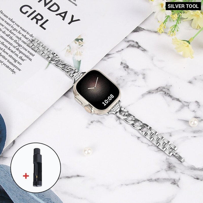 Diamond Bracelet Strap For Apple Watch