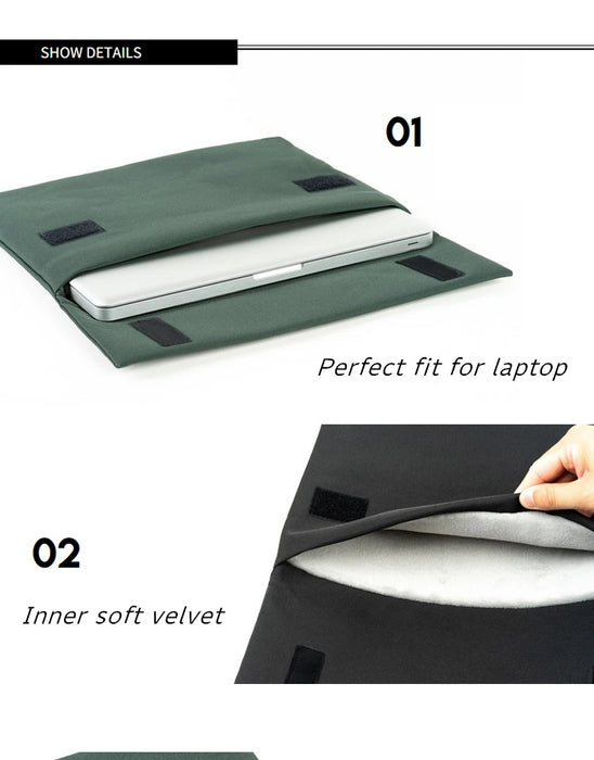 For Macbook Air Pro M1 Mens 12,14,15.4 Inch Business Waterproof Sleeve Case