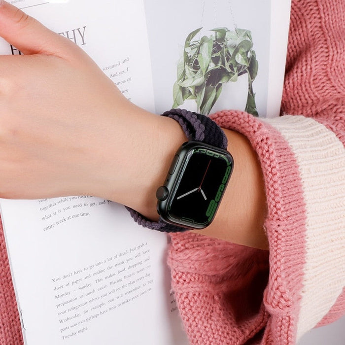 Elastic Braided Loop Strap For Apple iWatch