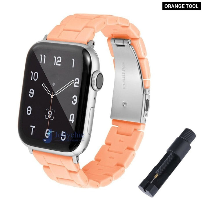 Candy Colour Replace Wrist Watchband Strap For Apple Watch