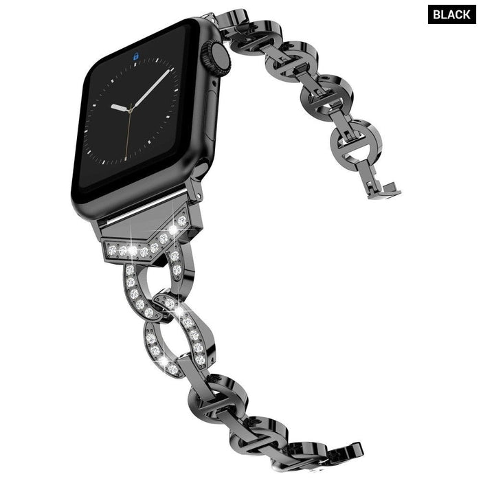 Diamond Steel Strap for Apple Watch