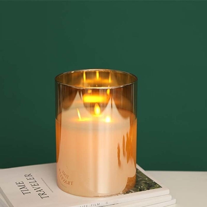 Electronic Battery Powered Flameless Flickering LED Candles For Halloween Home Decor