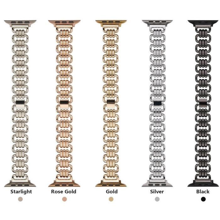 Luxury Steel Watch Strap for Apple Watch