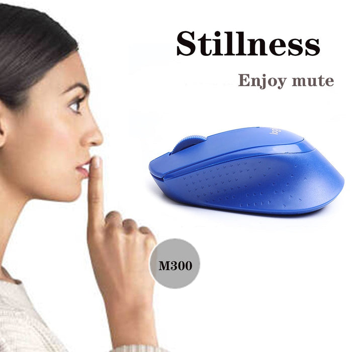 Logitech M330 Wireless Mouse Ergonomic 1000DPI Bluetooth Mouse Multi-mode Rechargeable Silent Optical Mouse for PC Laptop Mice