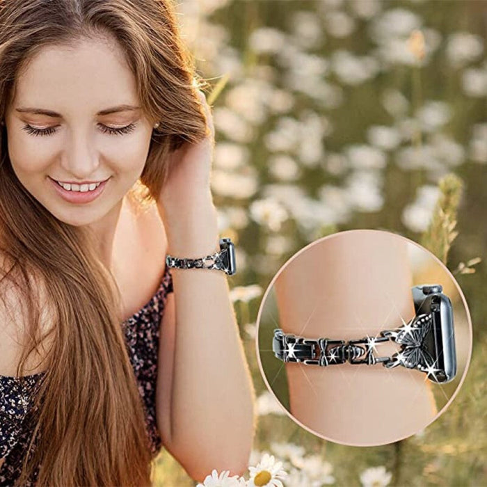 Diamond Butterfly Bracelet Strap For Apple Watch