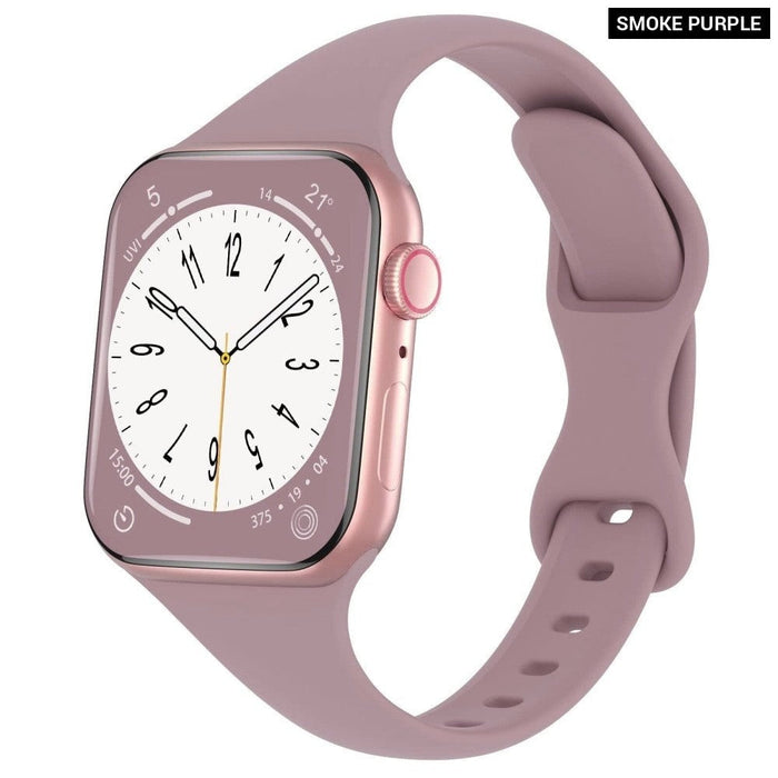 Silicone Elastic Loop Strap For Apple Watch