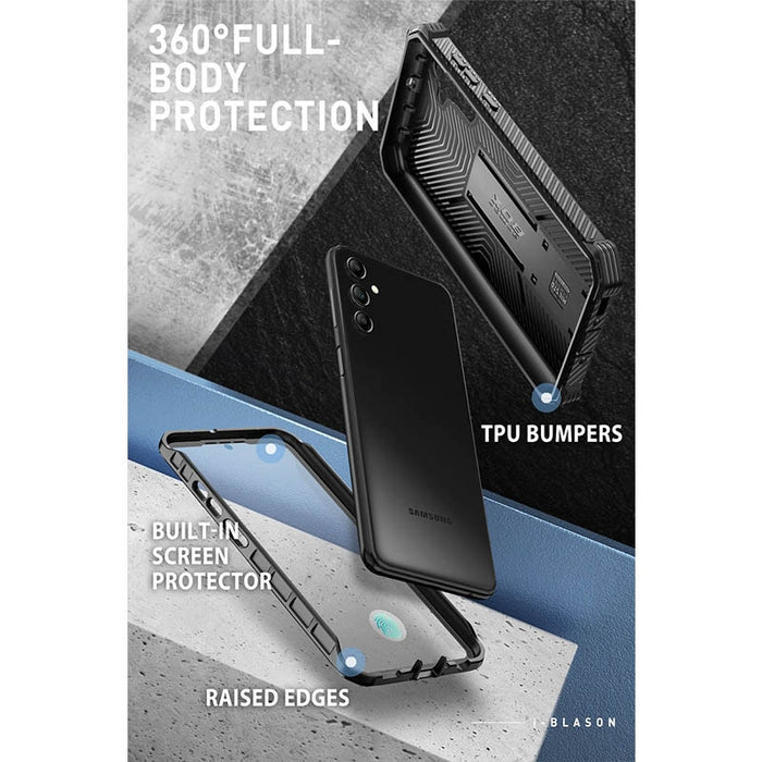 For Samsung Galaxy A54 5G Case Armorbox Full Body Heavy Duty Shock Reduction Kickstand Case WITH Screen Protector