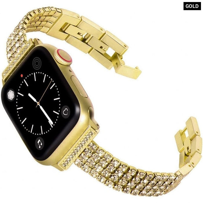 Luxury Diamond Bracelet Loop Strap For Apple Watch