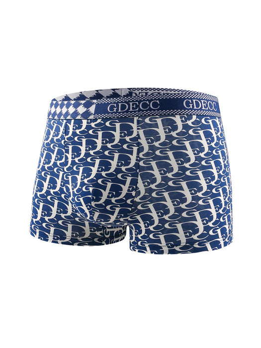 Pack Of 5 Mens Breathable Quick Dry And Anti Bacterial Boxer Shorts Trendy Print