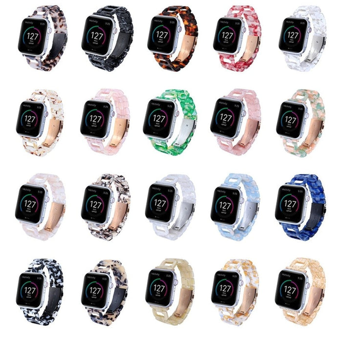 Resin Transparent Correa Loop Strap For Apple Watch