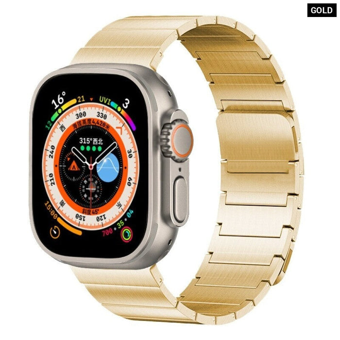 Stainless steel Magnetic Loop Bracelet Band For Apple Watch