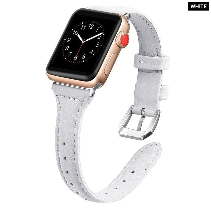 Genuine Leather Women Strap For Apple Watch