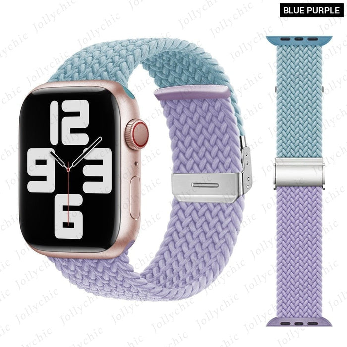 Nylon Correa Braided Loop For Apple iWatch