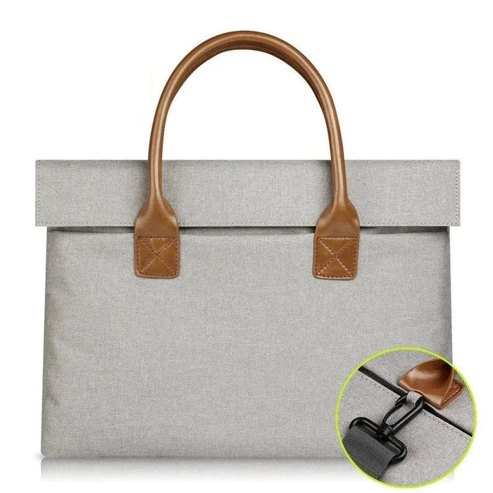 For Macbook Air Pro M1 13,14.15.6 Inch Shoulder Messenger Handle Case Laptop Bag