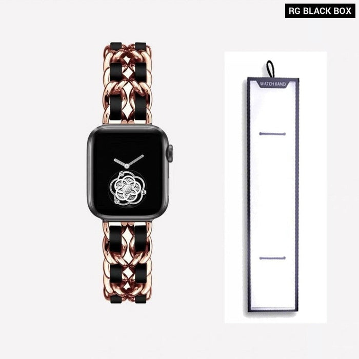 Luxury Style Steel Strap For Apple Watch