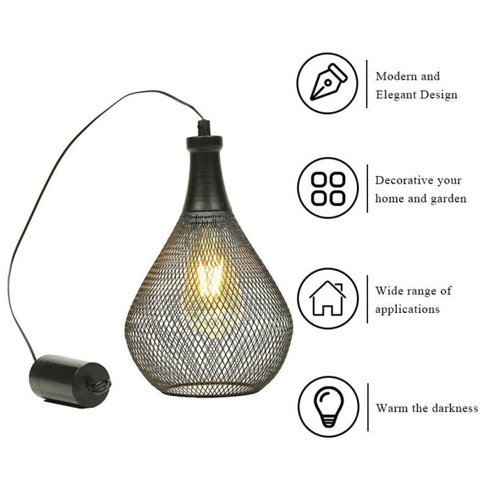 Modern Cordless Hanging Lamp For Home Decor