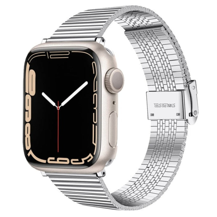 Stainless Steel Strap for Apple Multicolour Watch