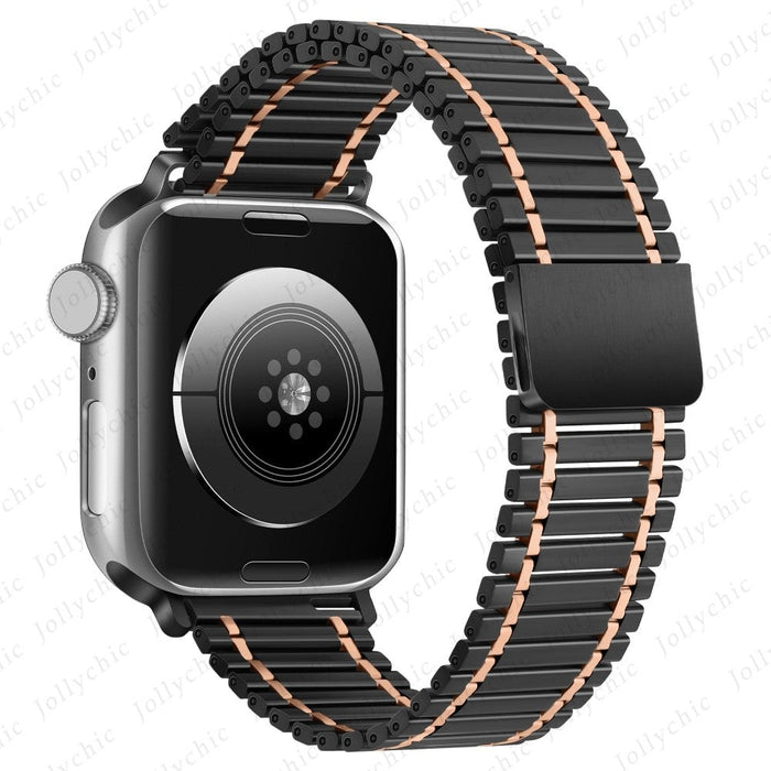 Steel Metal Magnetic Strap For Apple Watch