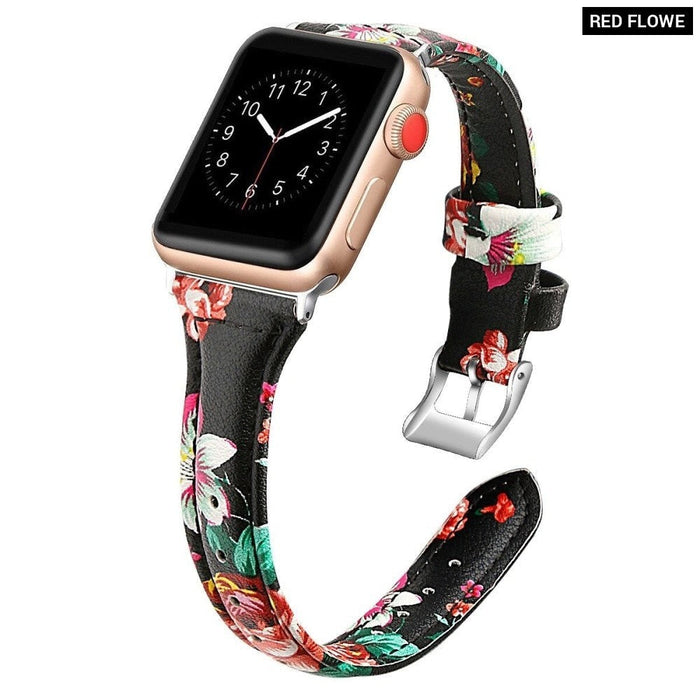 Genuine Leather Women Strap For Apple Watch