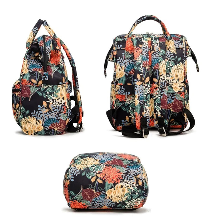 For Macbook 14,15.4 Inch Shoulder Chrysanthemum Case Laptop Bag