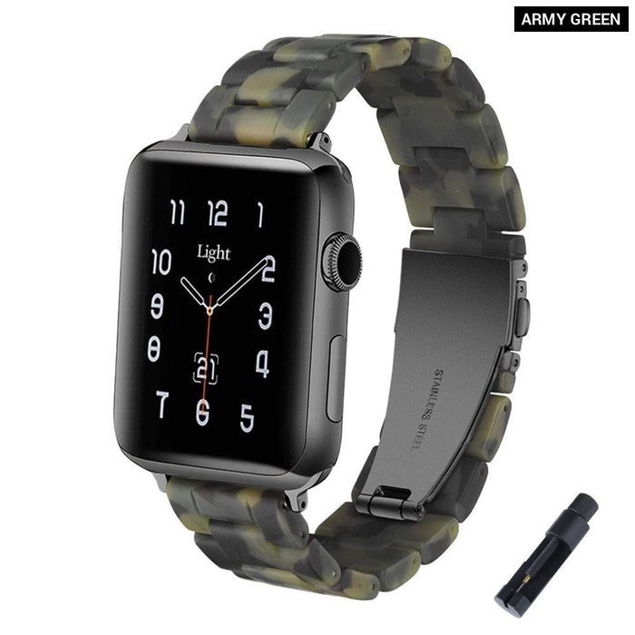 Resin Replacement Wrist Strap For Apple Watch