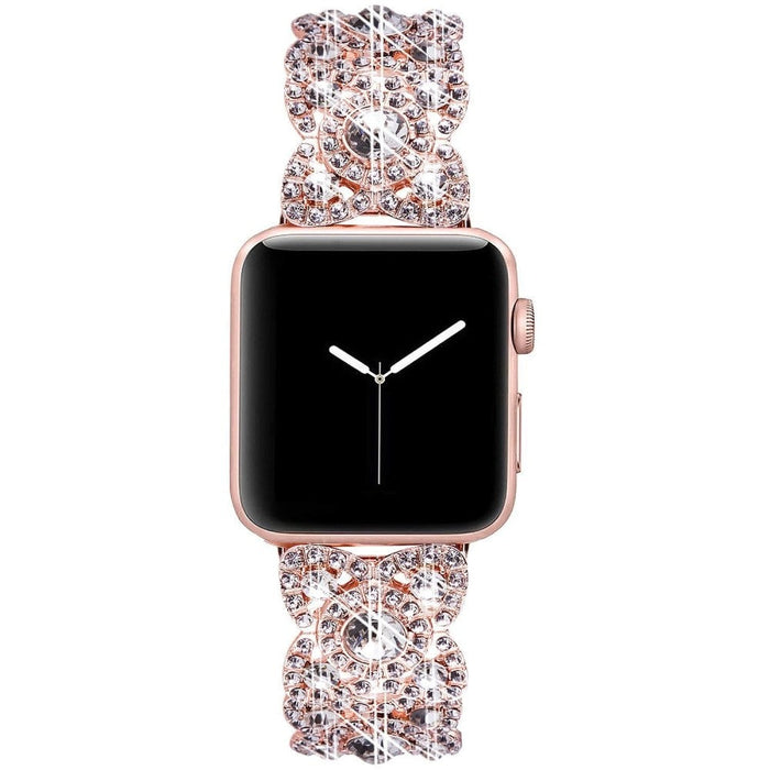 Metal Diamond Wristband Strap For Apple iWatch