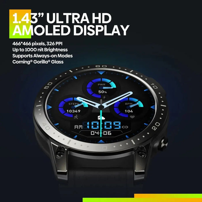 Ultra Hd Amoled Smart Watch With Voice Calling