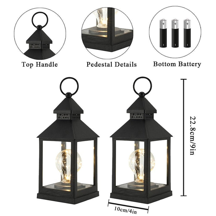 Cordless Battery Operated Hanging Lamp for Garden Home Decor