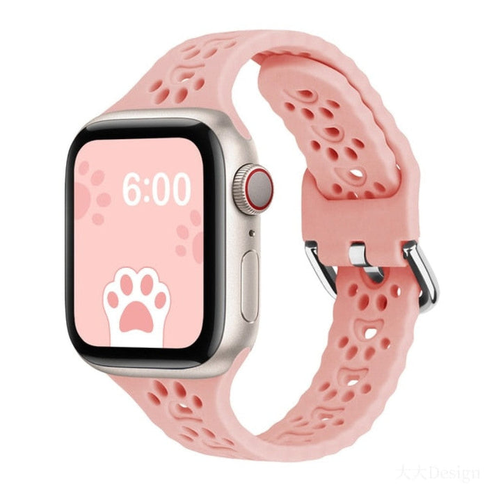 Narrow Thin Silicone Band for Apple Watch