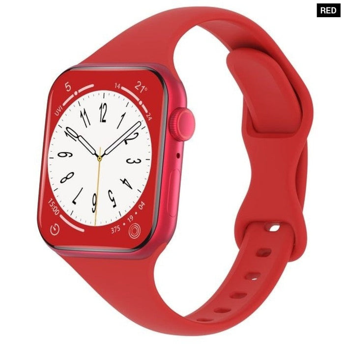 Silicone Elastic Loop Strap For Apple Watch