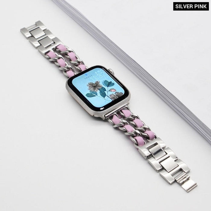 Luxury Style Steel Strap For Apple Watch