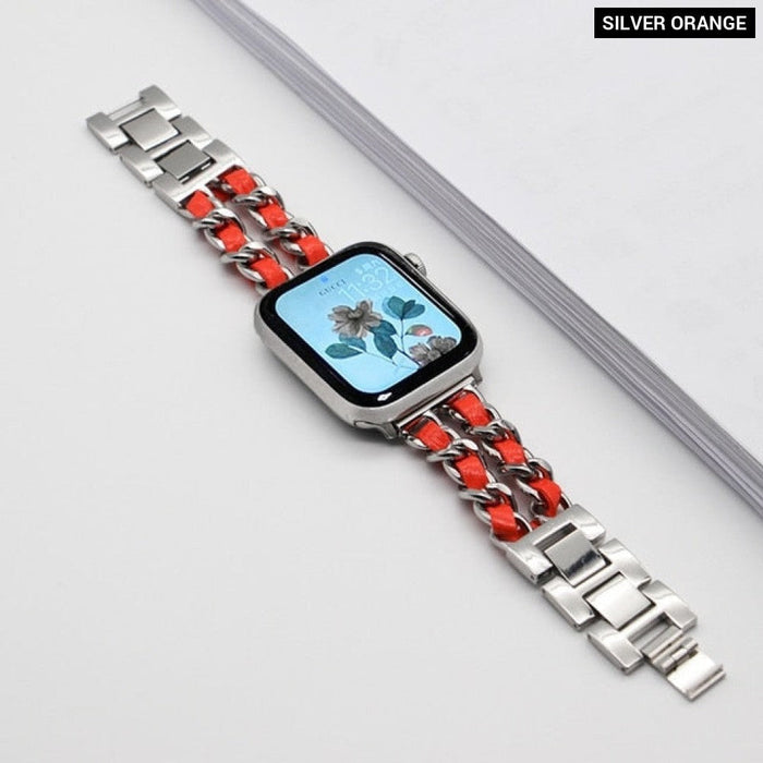 Luxury Style Steel Strap For Apple Watch